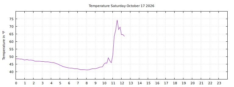 [Temperature today graph]