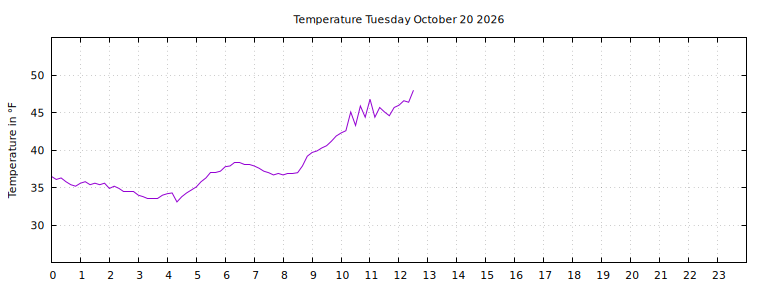 [Temperature today graph]