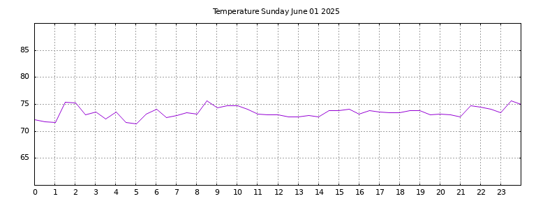 [Temperature today graph]