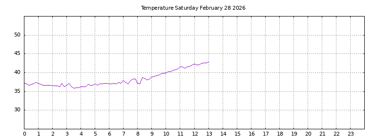 [Temperature today graph]