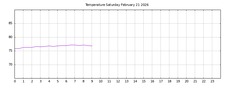 [Temperature today graph]